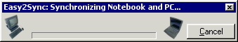 Synchronize notebook and PC